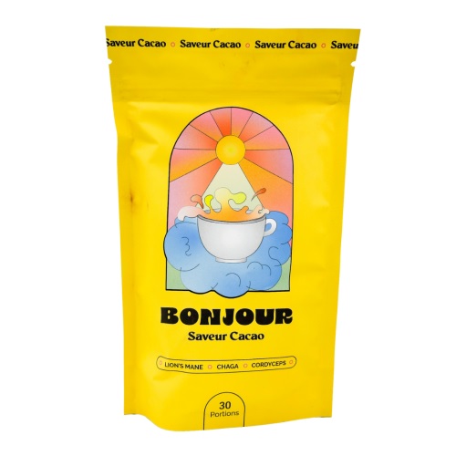 Bonjour – Boisson aux champignons - Goût cacao