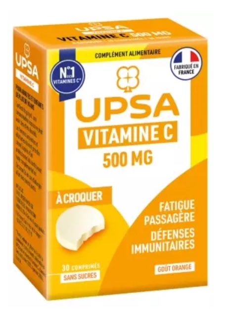 Vitamine C 500 à croquer - UPSA