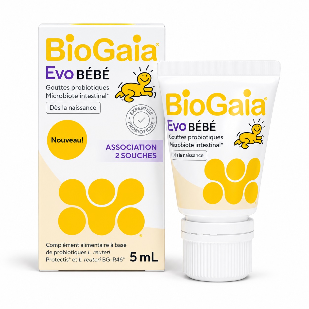BioGaia Evo BÉBÉ Gouttes probiotiques