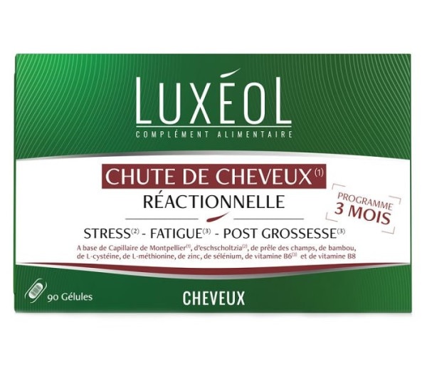 LUXEOL Chute de cheveux réactionnelle