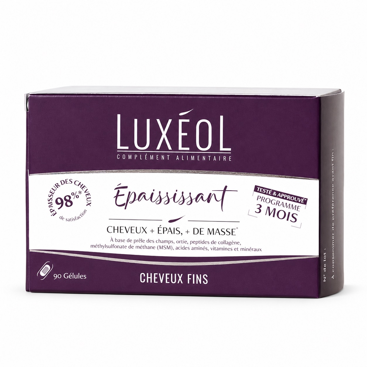 LUXÉOL Complément Alimentaire Épaississant — 90 gélules