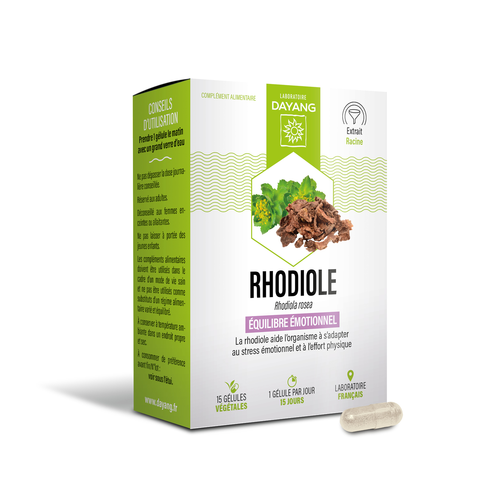 Rhodiole Équilibre émotionnel - DAYANG